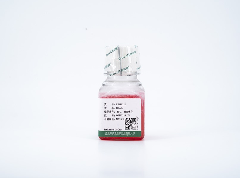 0.05%胰蛋白酶溶液(含EDTA、酚紅，溶于D-Hank's)
