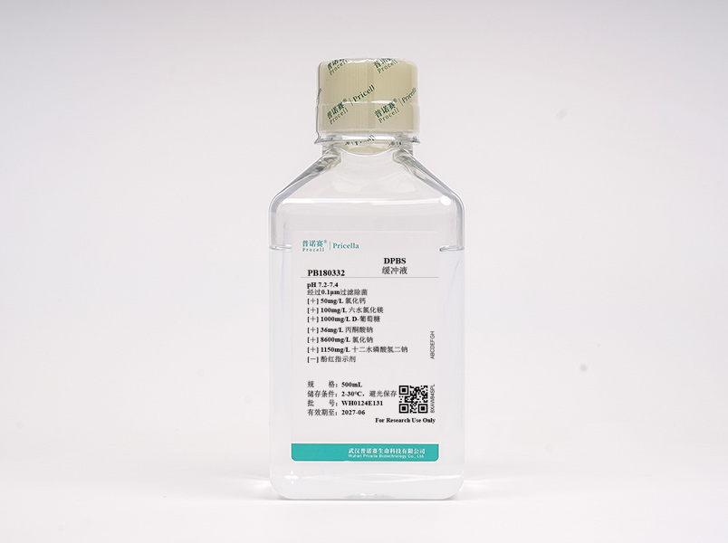 Dulbecco's磷酸鹽緩沖液(DPBS)，含鈣、鎂、丙酮酸鈉，不含酚紅